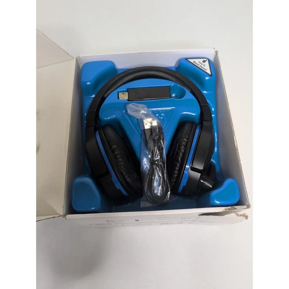 Turtle Beach Ear Force Stealth 700P RX Headset With USB Transmitter In Box